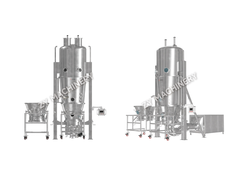DLP Multi-Functional Fluid-bed Granulator & Coating Machine DLP Multi-Functional Fluid-bed Granulator & Coating Machine